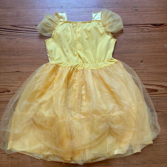 Disney Princess Belle Beauty and the Beast yellow costume ball gown SIZE XS - Picture 5 of 5
